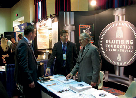 (Deputy Director Terence O’Brien and Ken Klein P.E. at the 2012 Cooperator’s Construction Expo.)