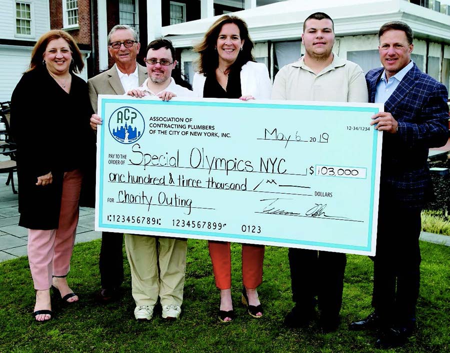 Association of Contracting Plumbers Raises $103,000 For Special Olympics