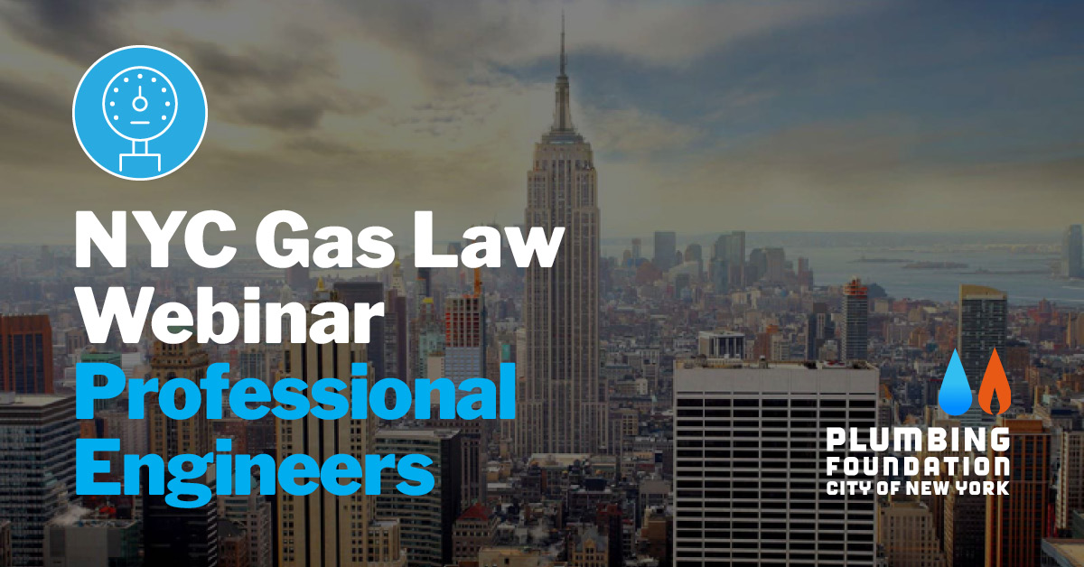 PFCNY NYC Gas Law Webinar Professional Engineers