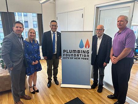 Board Members and Executive Staff NYC Council Member Shaun Abreu Plumbing Foundation