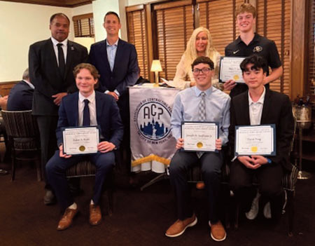Winners of the 2024-25 Eugene and Raymond Cardoza Memorial Scholarship