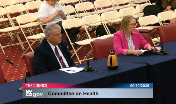 Executive Director April McIver testified