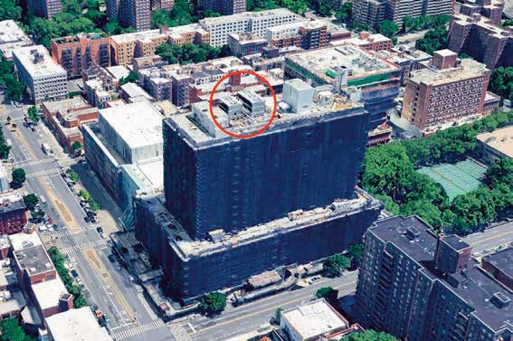 Legionella outbreak building