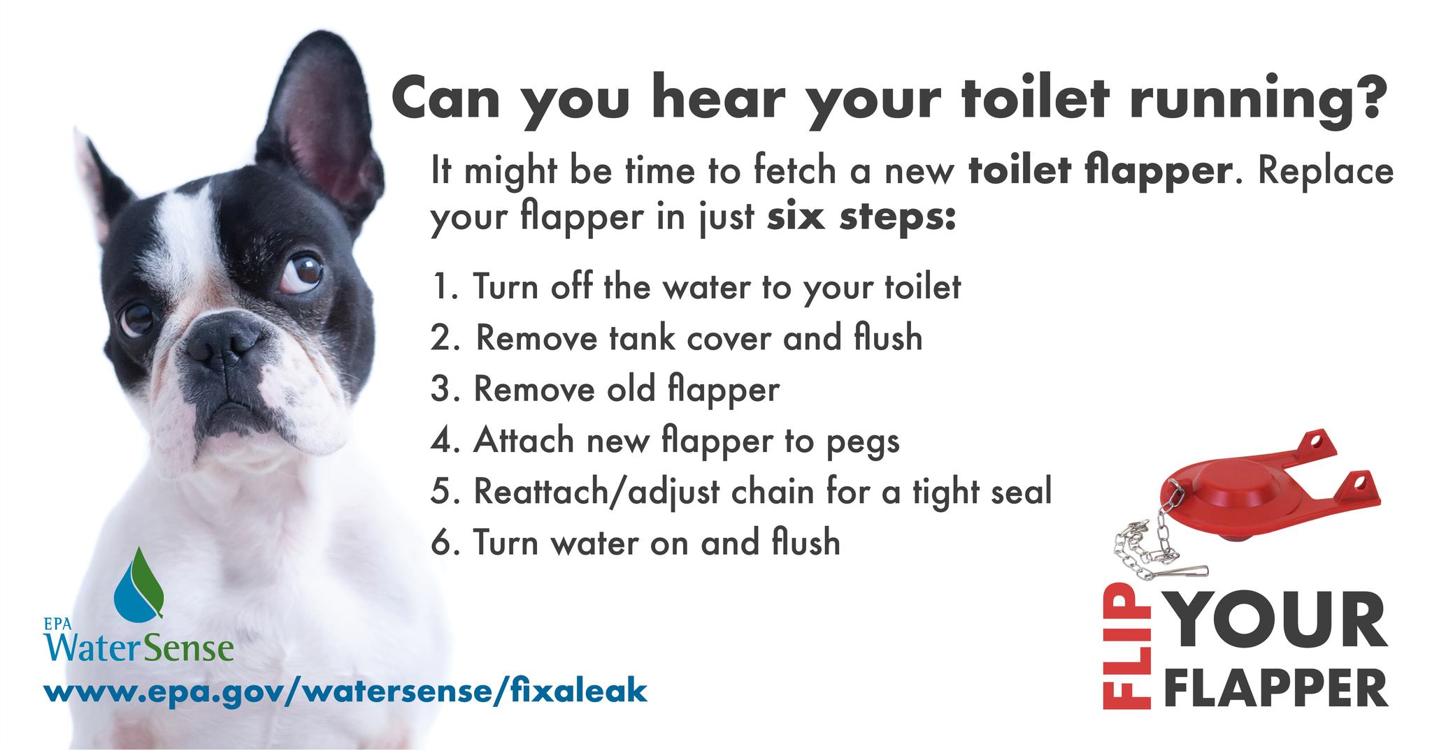 Can you hear your toilet running? WaterSense EPA